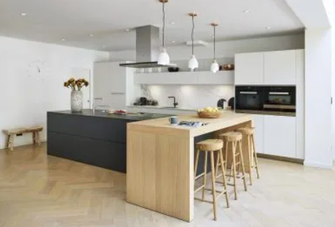 Flat Panel Kitchen Cabinets