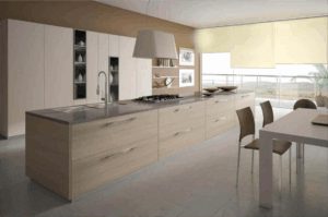 Kitchen Cabinet by Solid Wood