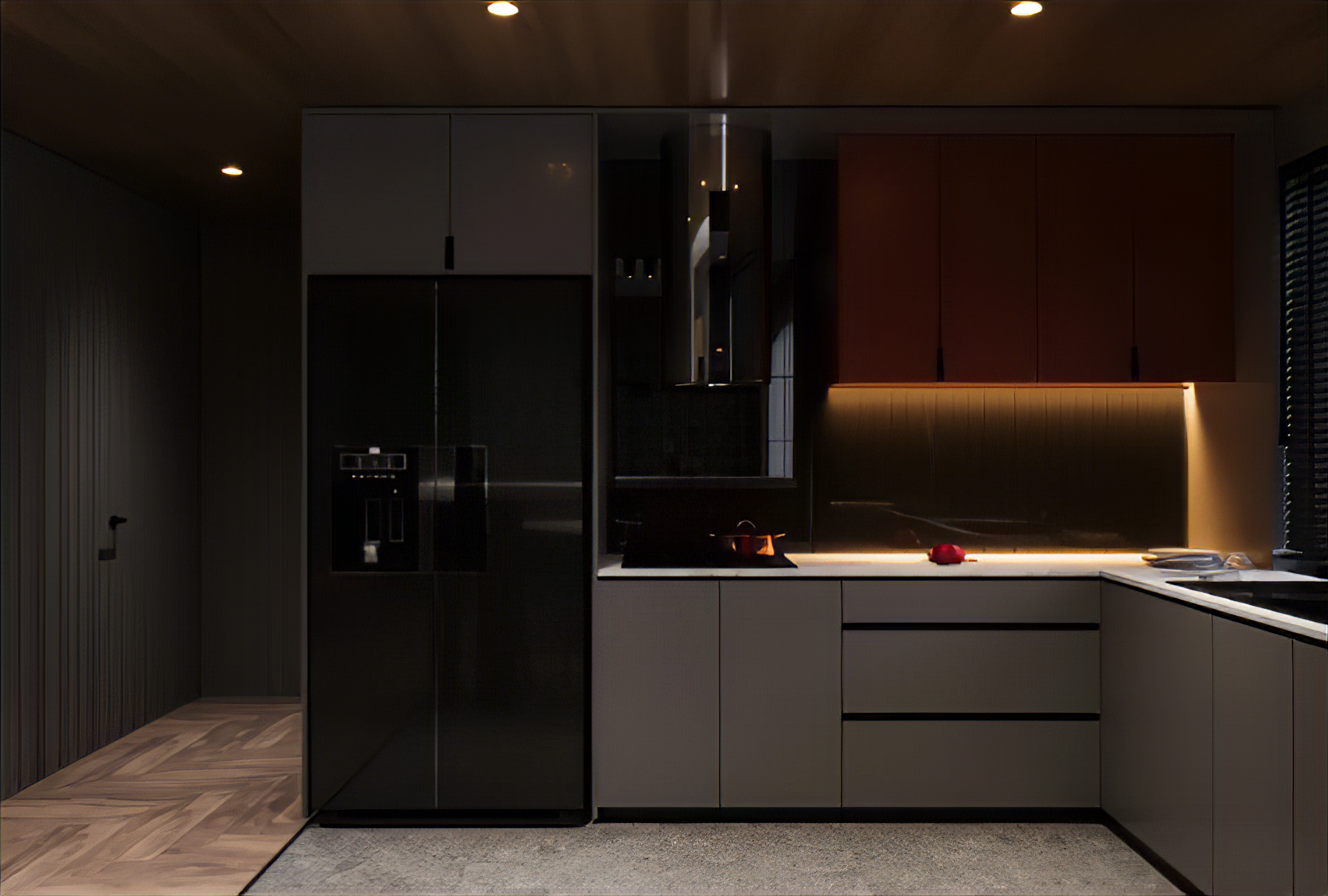 Melamine Kitchen Cabinets