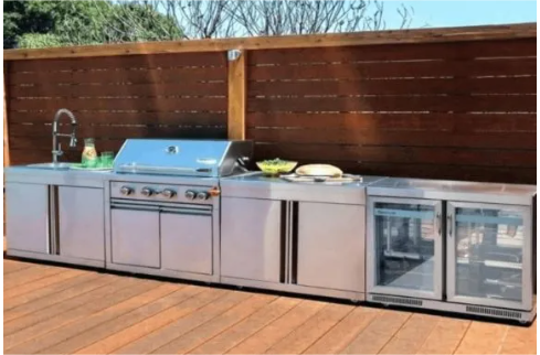 Metal Outdoor Kitchen Cabinets